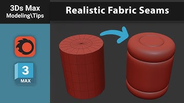 Realistic Fabric Seams in 3ds Max | Quick and Easy