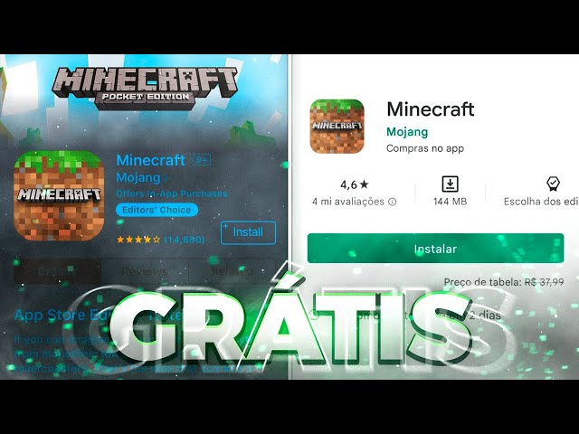 ⭐Baixar Minecraft📱 de Graça Versão Teste❕ PlayStore 