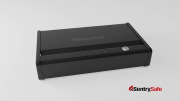 SentrySafe QAP2EL Pistol Safe: 360 Degree Overview