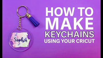 How to Make Acrylic Keychains Using Your Cricut and Regular, Patterned and Glitter adhesive vinyl