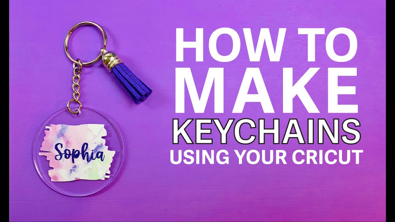 Round Acrylic Keychain Blanks– TeckwrapCraft