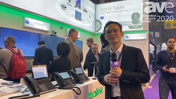 ISE 2020: Yealink Intros a Series of Native Microsoft Teams Phone