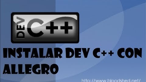 Instalación de la librería allegro.h en dev c++ [ Tutorial en español y HD ]