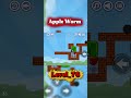 Apple Worm_76 Level... Can you solve this challenge 🫵🤔... #gaming #appleworm #puzzlegame #shorts