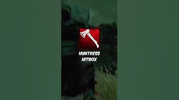 Huntress Hitbox #dbdshorts #huntress #huntressdbd