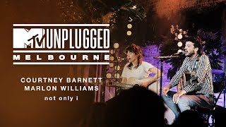 Courtney Barnett &amp; Marlon Williams cover ‘Not Only I’ (MTV Unplugged Melbourne)