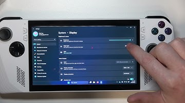 How To Enable & Disable Nigh Light On Asus ROG Ally