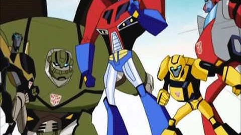 Transformers Animated Optimus Prime Bumblebee Prowl Bulkhead and Ratchet