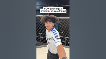POV: Sparring an orthodox vs southpaw