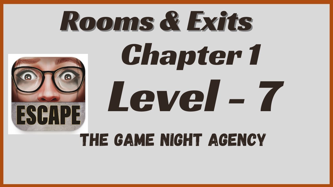 🔍 Rooms and Exits The Game Night Agency | Chapter 1 Level 7 Walkthrough 🧩
