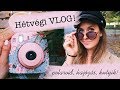 Hétvégi VLOG! * polaroid, hajózás, kávé fail * Andi *