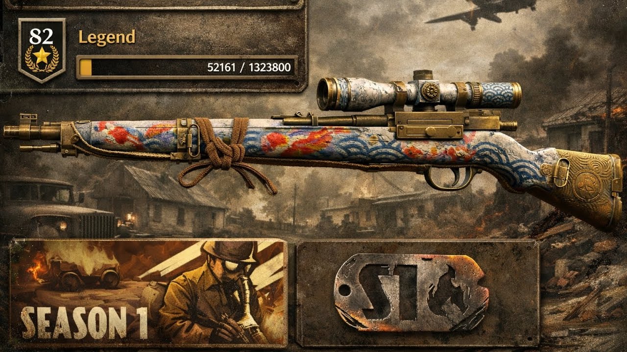 ONE SHOT KILL SNIPER 🔥 Stolen from WW2 NP Clan Leader TYRANT☠☠☠