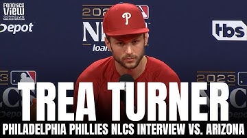Trea Turner talks Bryce Harper Growth Since Washington Nationals, Phillies Fans & Hitting Approach