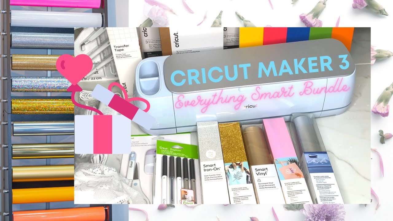 Cricut Explore 3 + Everything Materials Bundle