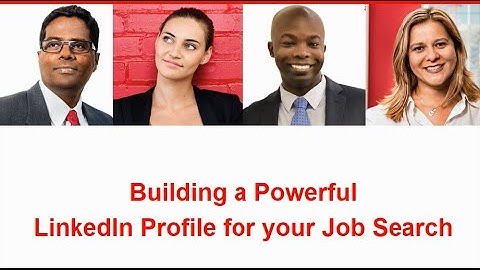 Webinar: Building A Powerful LinkedIn Profile