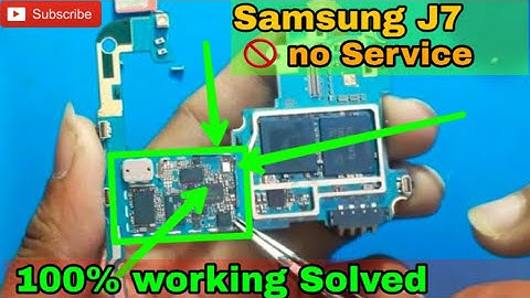 Samsung J7 No Service, Emergency Calls Only Problem Solution 