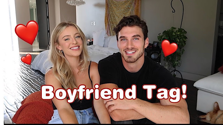 Boyfriend tag :) *he exposed me