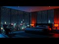 Rain Jazz AmbienceㅣHeavy Rain Sounds with Smooth Jazz Music for Relaxation and Study Focus