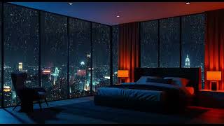 Rain Jazz AmbienceㅣHeavy Rain Sounds with Smooth Jazz Music for Relaxation and Study Focus