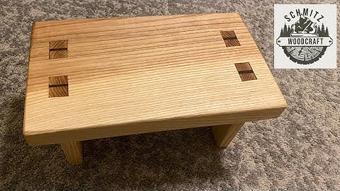 Hand Tools Only -Making a Step Stool for my Daughter - Woodworking