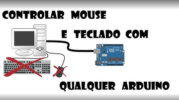 Arduino - Controlar mouse e teclado com qualquer Arduino