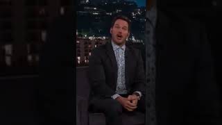 Funny exchange between Chris Praty and Tom Holland || Jimmy Kemmel Show 