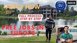 How To Apply Jobs In Europe ! Free Jobs In Europe ! Step By Step Full Process ! ​⁠@AurangZebUK