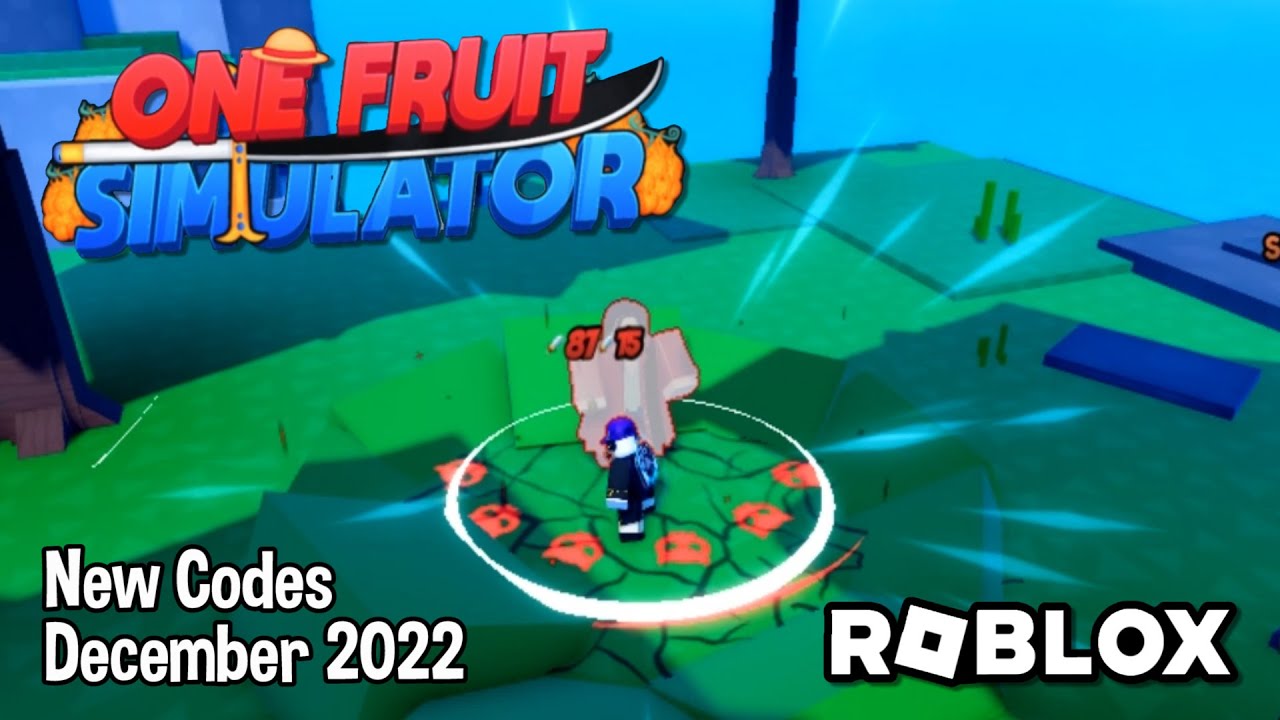 NEW* ALL WORKING CODES FOR ONE FRUIT SIMULATOR DECEMBER 2022! ROBLOX ONE  FRUIT SIMULATOR CODES 