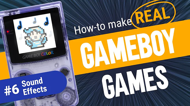 Bring your Game to life with sound effects - How to make Game Boy Games with GBDK 2020