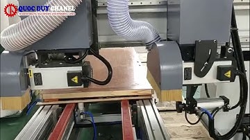 SEMAC | MÁY CẮT 4 BIÊN TỰ ĐỘNG - MÁY CƯA RONG 4 CẠNH CỬA GỖ CÔNG NGHIỆP CNC