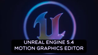 Первый Взгляд на Новый Режим Motion Design | Unreal Engine 5.4
