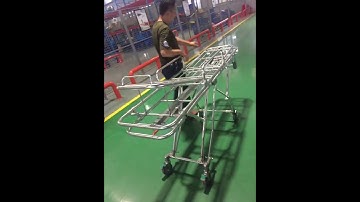 WSX-A7 First Aid Ambulance Stretcher for Patient Transport,Automatic Loading Stretcher for Ambulance