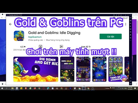 #1 Cách tải và chơi Gold & Goblins Idle Merger trên Máy tính, Laptop Windows Mới Nhất