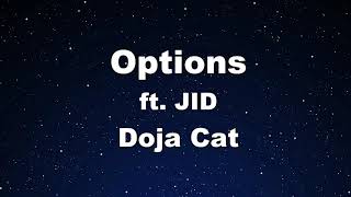 Karaoke Options ft. JID - Doja Cat 【No Guide Melody】 Instrumental