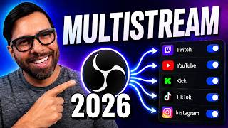 How to Multistream for free using OBS. Complete tutorial + TIPS
