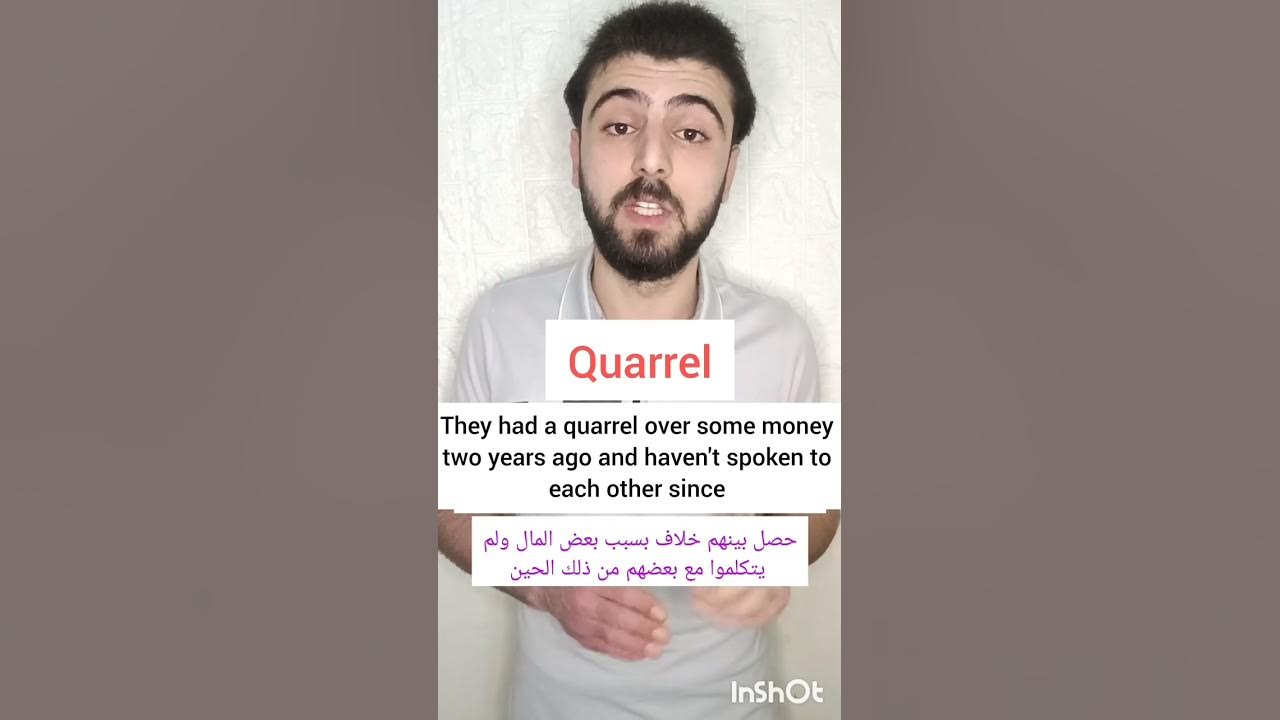 Learn how to pronounce 'quarrel' in English 🇬🇧 YouTube