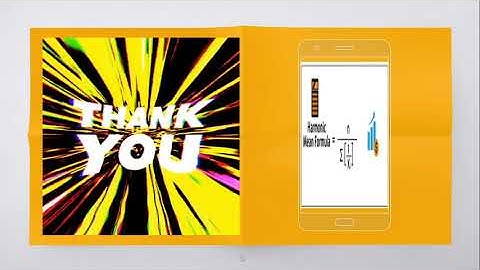 HARMONIC MEAN FORMULA RECAP BY DR.SHOBHA EDWARD