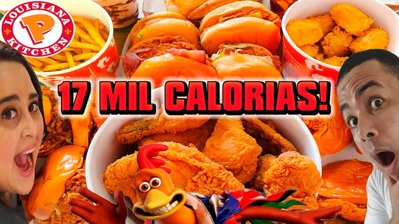 CARDÁPIO COMPLETO | POPEYES | 17 MIL CALORIAS