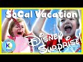 Surprise, WE&#39;RE GOING TO DISNEYLAND! | Vlog | Southern California Vacation
