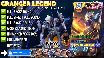 Script Granger Legend - Starfall Knight No Password | Full Effect Voice | Patch Terbaru