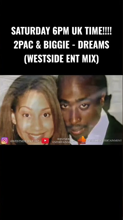 2pac Ft Notorious Big - Dreams #hiphop #hiphopmusic #2pac #tupac