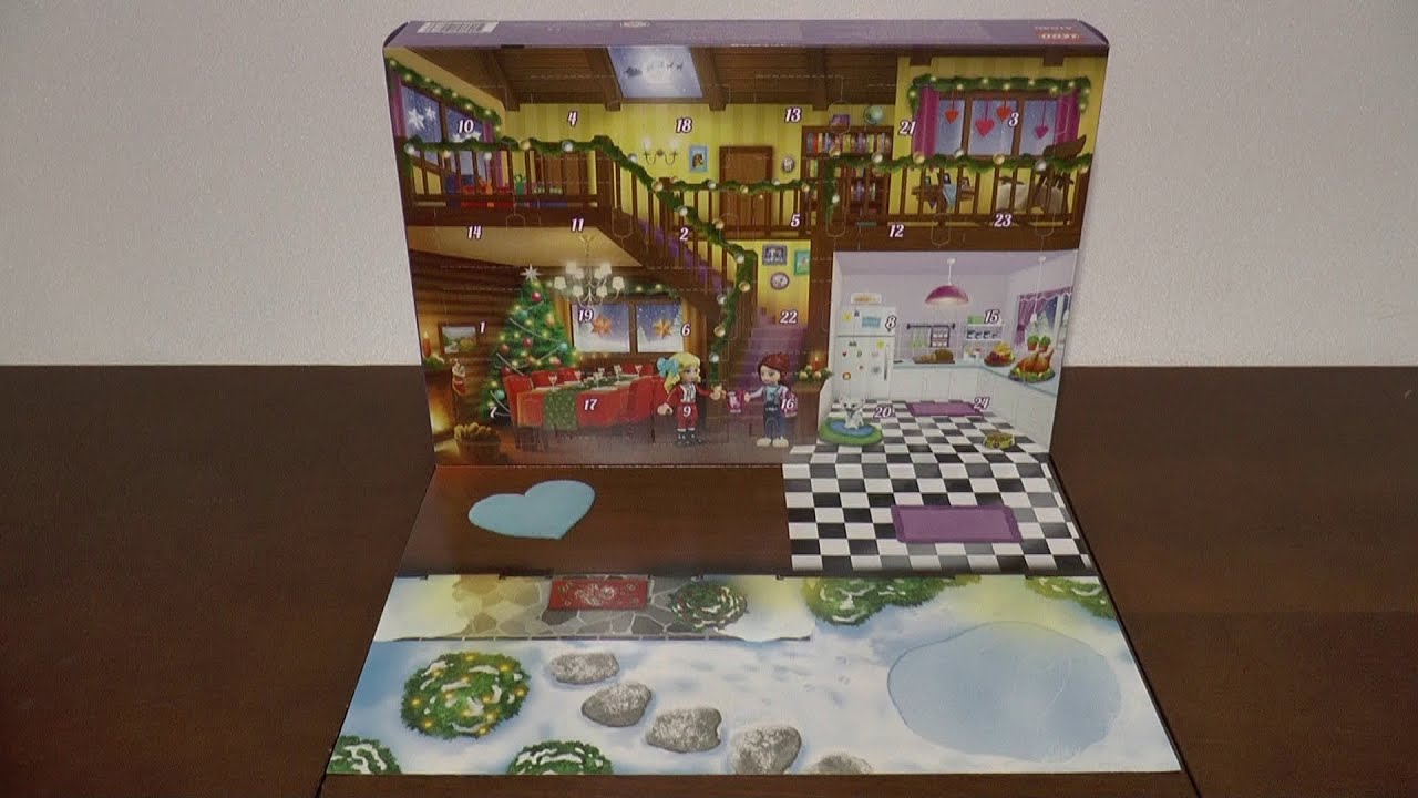 Lego Friends 41040 Kalendarz Adwentowy Okienka Youtube
