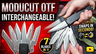 @LogicalCarry ModuCut - Quick Change Utility OTF - Countless blade options!! @LogicalCarry ModuCut - Quick Change Utility OTF - Countless blade options!!