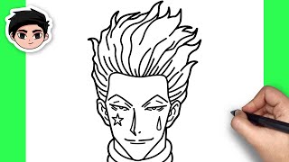 How To Draw Hisoka | Hunter X Hunter - Easy Step By Step