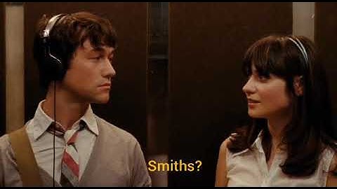 (500) Days of Summer- "I love the Smiths" scene