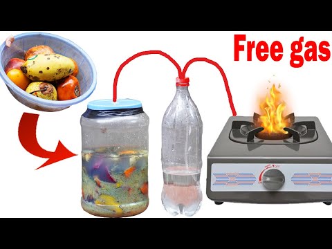 I Turn Kitchen Waste Into Free Gas