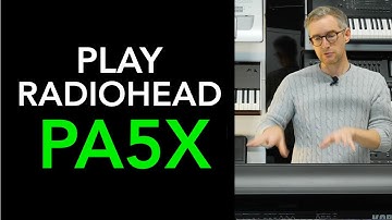 Radiohead Karma Police on Korg Pa5X + Setup GIVEAWAY