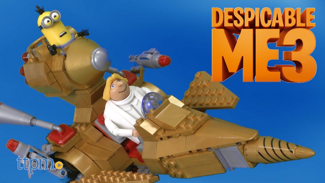 Despicable Me 3 Dru S Transforming Car From Mega Construx Youtube