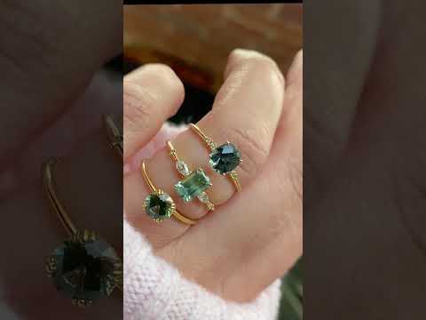 One Of A Kind Sapphire Engagement Rings By Melanie Casey Fine Jewelry