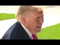 WATCH | President Trump speaks before White House departure, heading for Texas